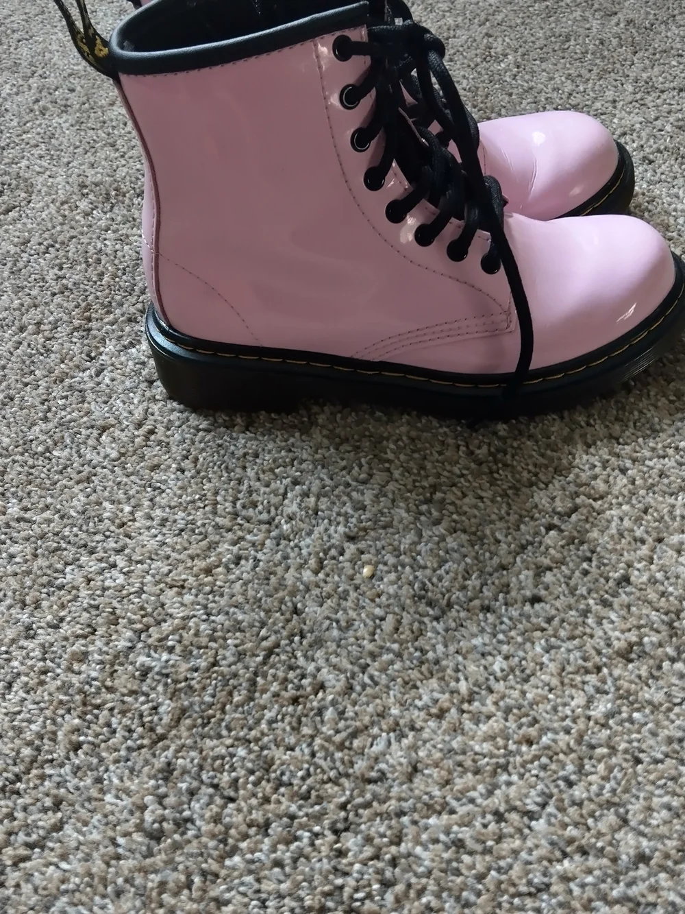 Dr. Martens 1460 Pascal Patent Leather Boot in Pink